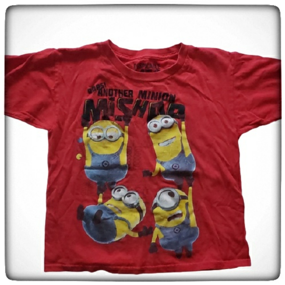 Minion Boys Shortsleeve Tee Shirt-6/7